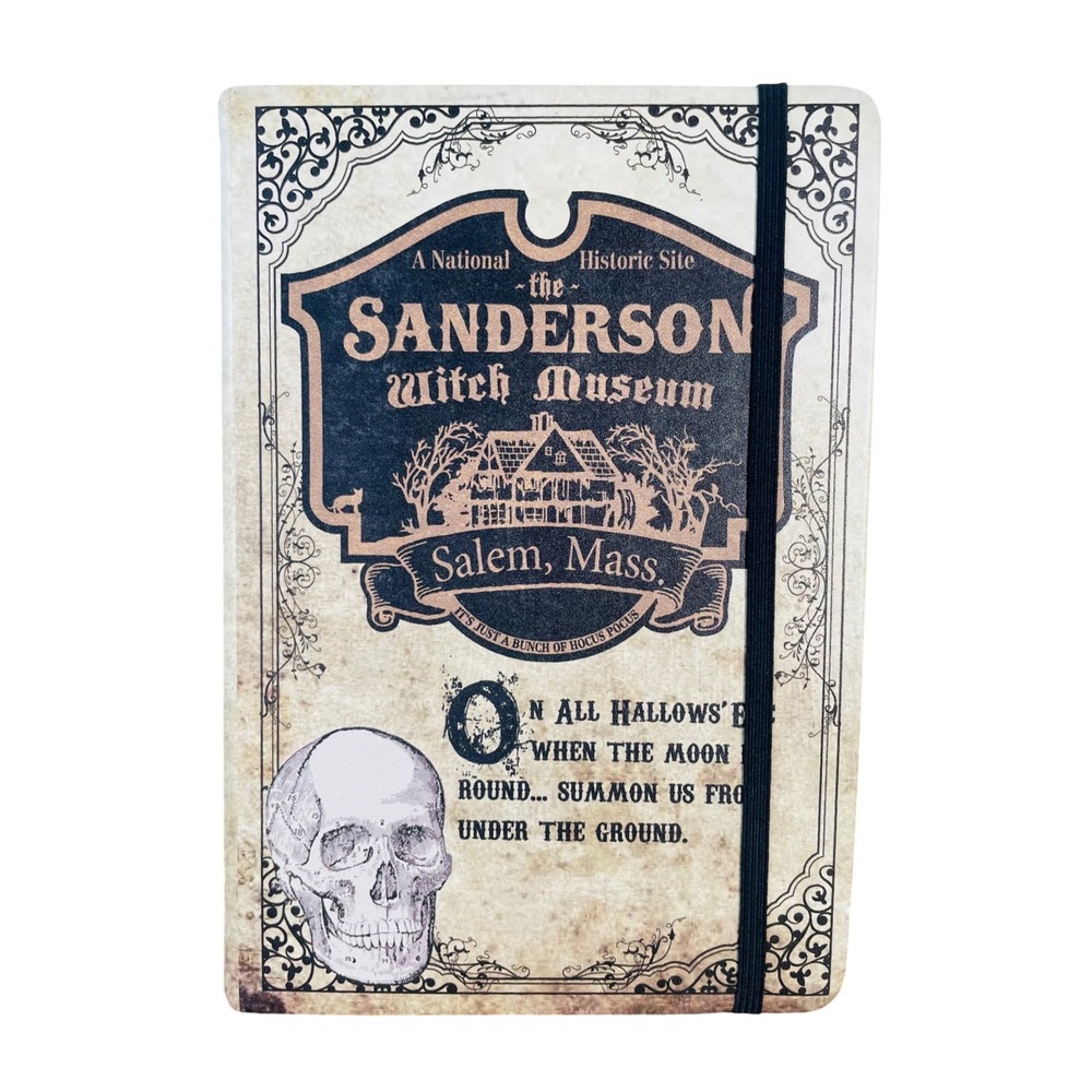 Hocus Pocus Spellbook Journal Disney Sanderson Sisters Lined Notebook